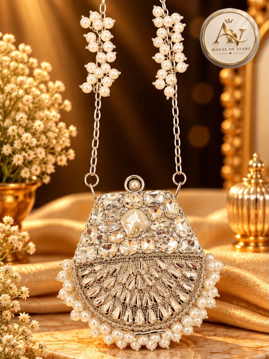 The Pearl Evening Clutch